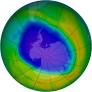 Antarctic Ozone 2013-10-09